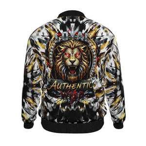 Mens Reversible Silk Bomber Jacket