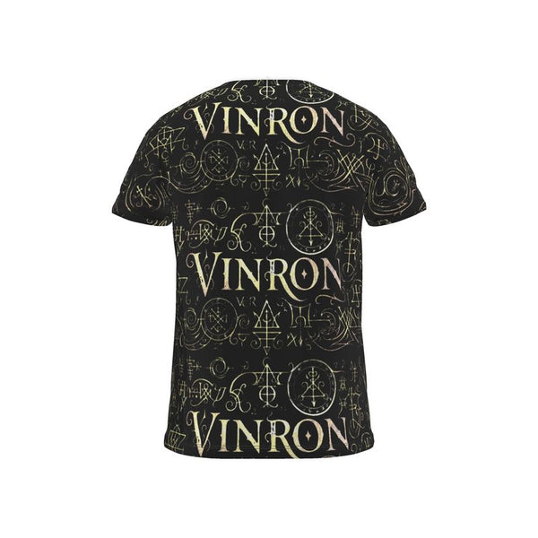 Cut And Sew All Over Print T Shirt