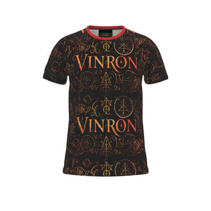 Cut And Sew All Over Print T Shirt
