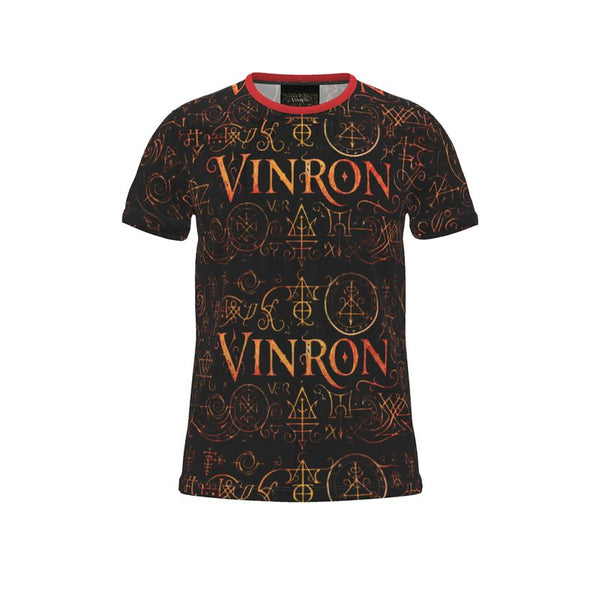 Cut And Sew All Over Print T Shirt