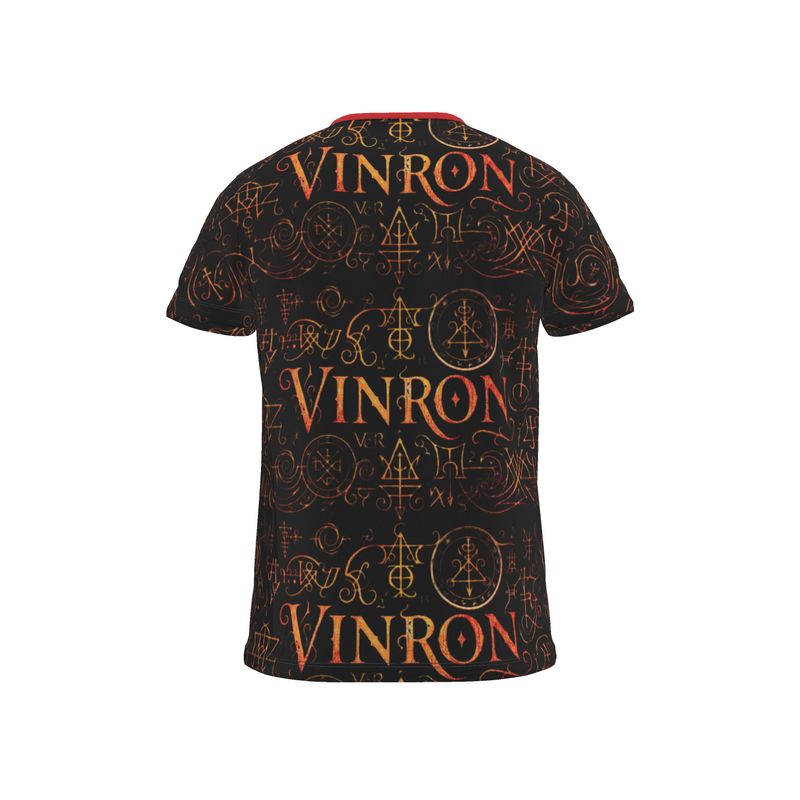 Cut And Sew All Over Print T Shirt