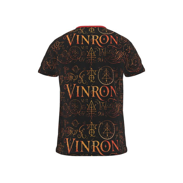 Cut And Sew All Over Print T Shirt