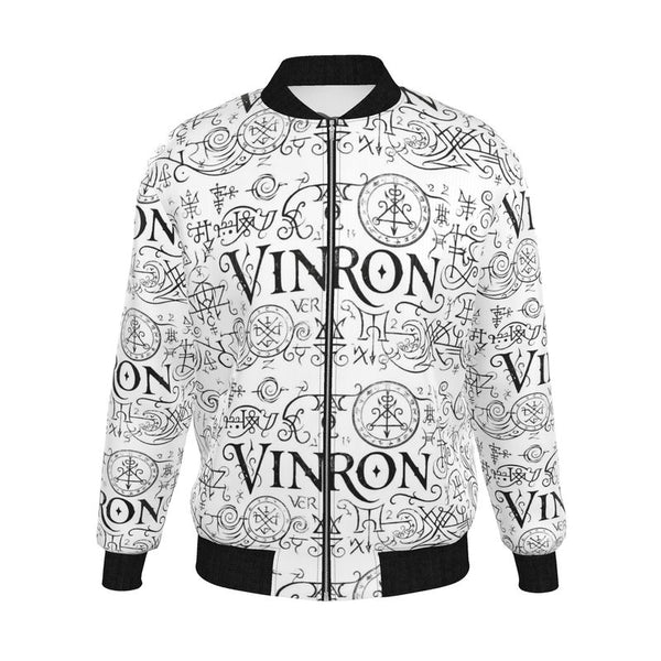 Mens Reversible Silk Bomber Jacket