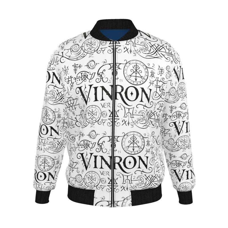 Mens Reversible Silk Bomber Jacket