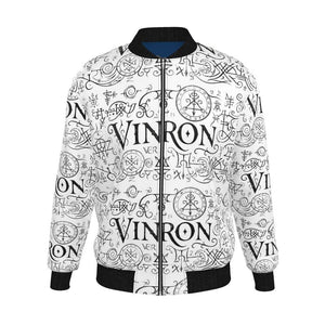 Mens Reversible Silk Bomber Jacket
