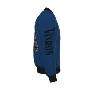 Mens Reversible Silk Bomber Jacket
