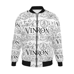 Mens Reversible Silk Bomber Jacket