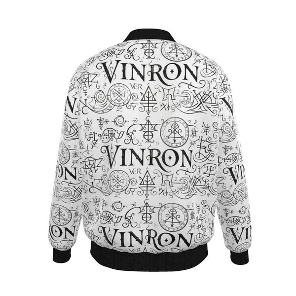 Mens Reversible Silk Bomber Jacket
