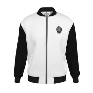 Mens Reversible Silk Bomber Jacket