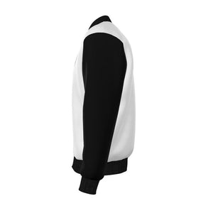 Mens Reversible Silk Bomber Jacket