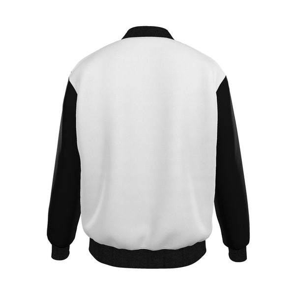 Mens Reversible Silk Bomber Jacket