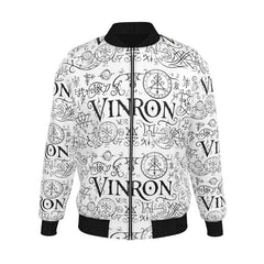 Mens Reversible Silk Bomber Jacket