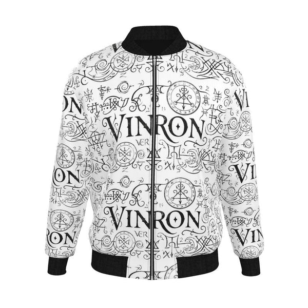 Mens Reversible Silk Bomber Jacket