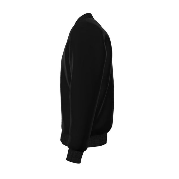 Mens Reversible Silk Bomber Jacket