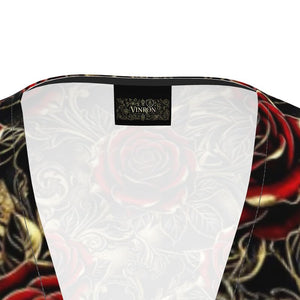 Vinron Gold Rose Wickelkleid