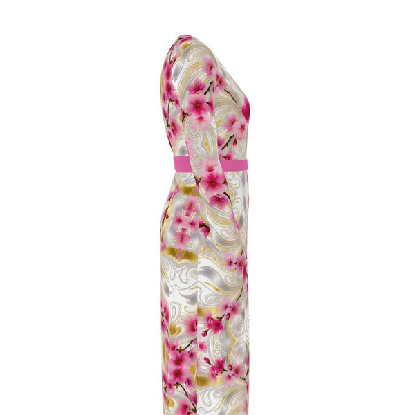 Vinrons Kirschblüten Wickelkleid