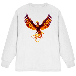 Vinron Red Phönix - Organic Heavy Oversized Longsleeve T-Shirt