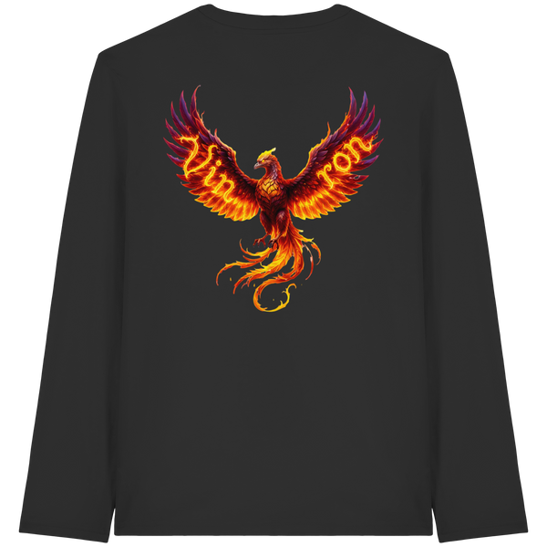 Vinron Red Phönix - Organic Longsleeve T-Shirt