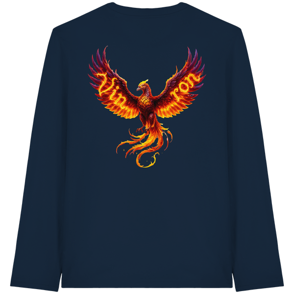 Vinron Red Phönix - Organic Longsleeve T-Shirt