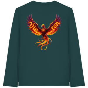 Vinron Red Phönix - Organic Longsleeve T-Shirt