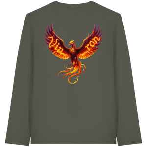 Vinron Red Phönix - Organic Longsleeve T-Shirt