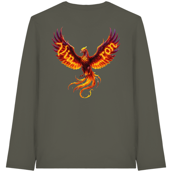 Vinron Red Phönix - Organic Longsleeve T-Shirt
