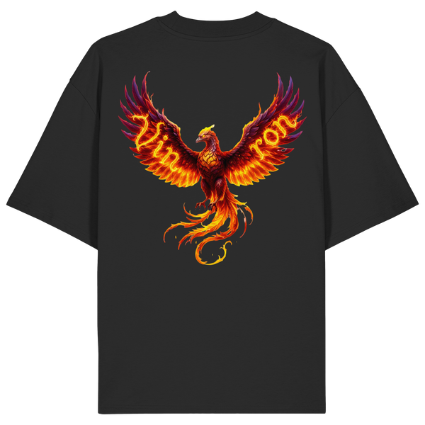 Vinron Red Phönix - Organic Oversize Shirt