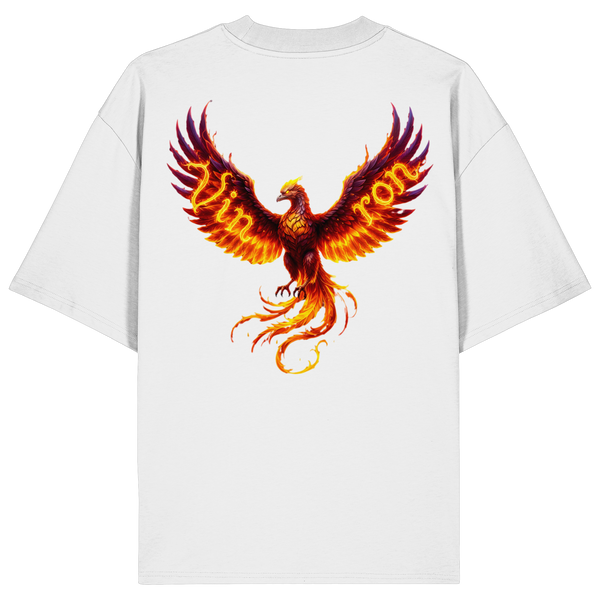 Vinron Red Phönix - Organic Oversize Shirt