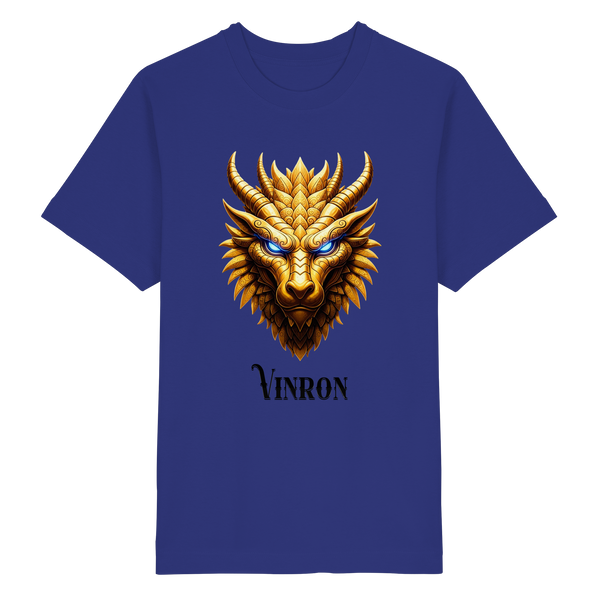 Vinron Dragon with Vinron  - Heavy Oversized Organic Shirt
