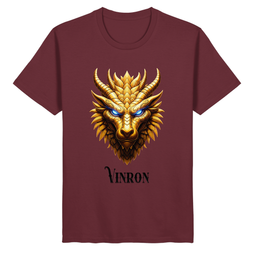 Vinron Dragon with Vinron  - Organic Basic Shirt