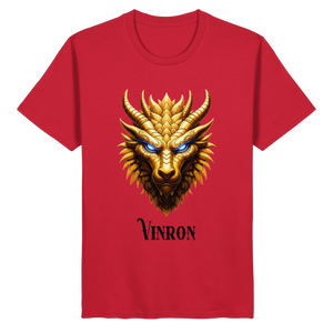 Vinron Dragon with Vinron  - Organic Basic Shirt