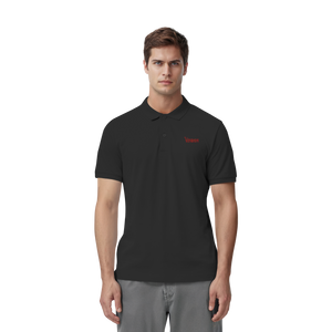 Vinron Red Polo-Shirt - Organic Fitted Poloshirt