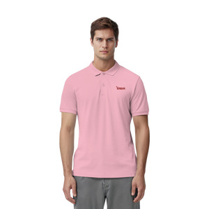 Vinron Red Polo-Shirt - Organic Fitted Poloshirt