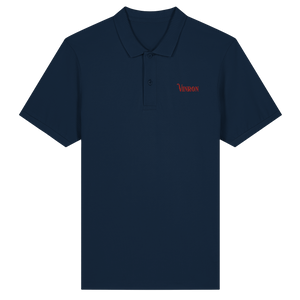 Vinron Red Polo-Shirt - Organic Fitted Poloshirt