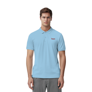 Vinron Red Polo-Shirt - Organic Fitted Poloshirt