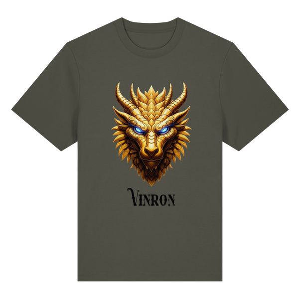 Vinron Dragon with Vinron  - Organic Heavy Shirt
