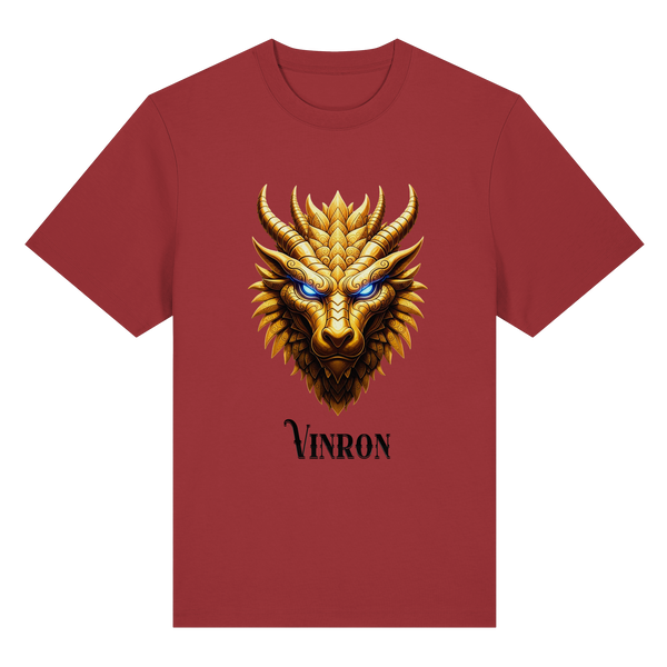 Vinron Dragon with Vinron  - Organic Heavy Shirt