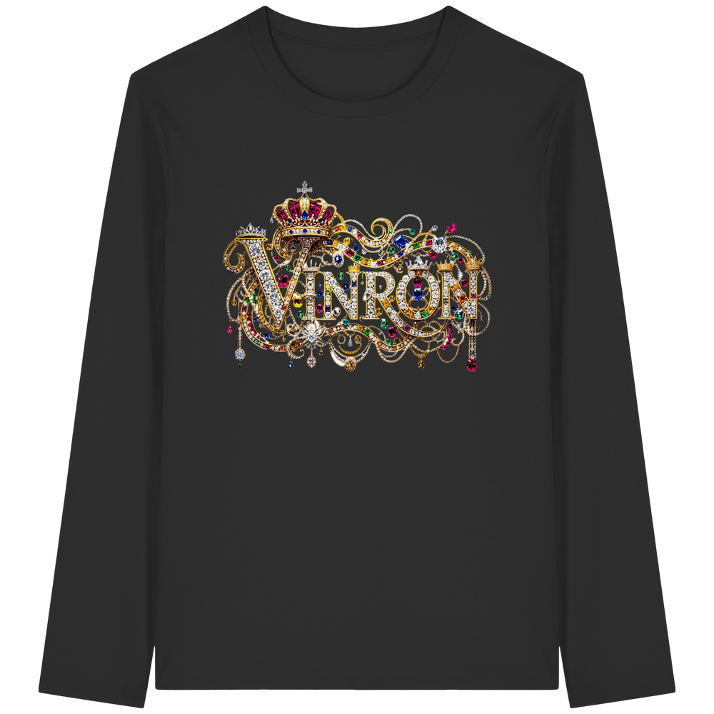 Vinron Joker Bling - Organic Longsleeve T-Shirt