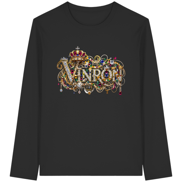 Vinron Joker Bling - Organic Longsleeve T-Shirt
