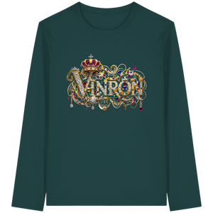 Vinron Joker Bling - Organic Longsleeve T-Shirt