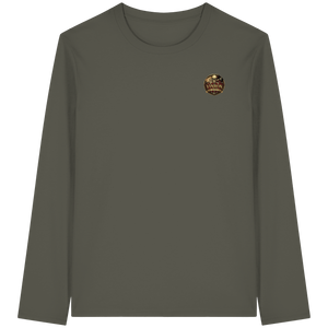 Vinron LAW Pirat Badge - Organic Longsleeve T-Shirt