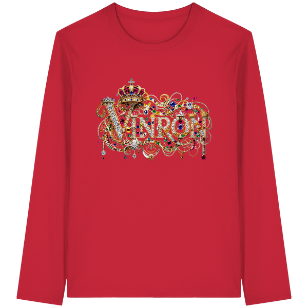 Vinron Joker Bling - Organic Longsleeve T-Shirt
