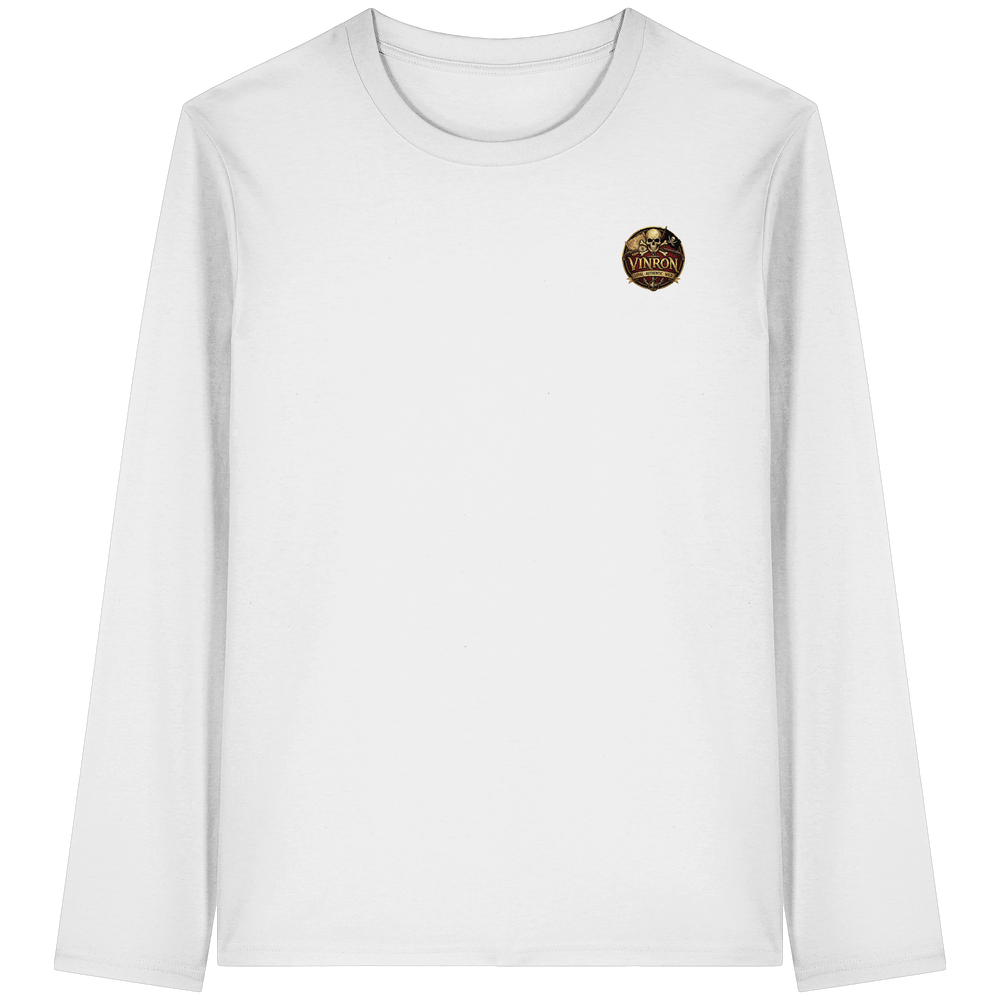 Vinron LAW Pirat Badge - Organic Longsleeve T-Shirt
