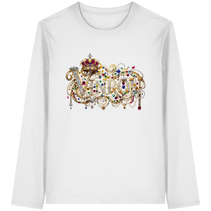 Vinron Joker Bling - Organic Longsleeve T-Shirt