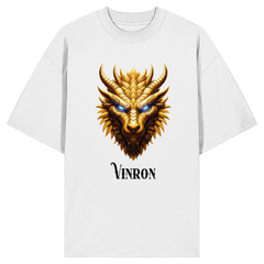 Vinron Dragon with Vinron  - Organic Oversize Shirt