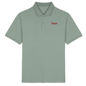 Vinron Red Polo-Shirt - Organic Poloshirt
