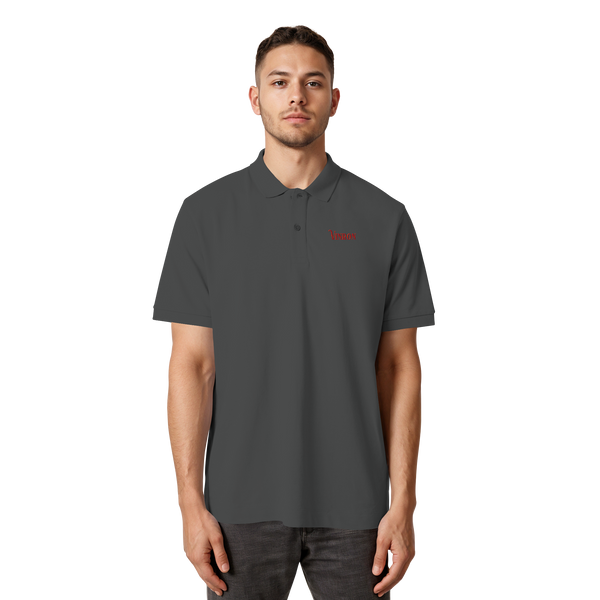 Vinron Red Polo-Shirt - Organic Poloshirt