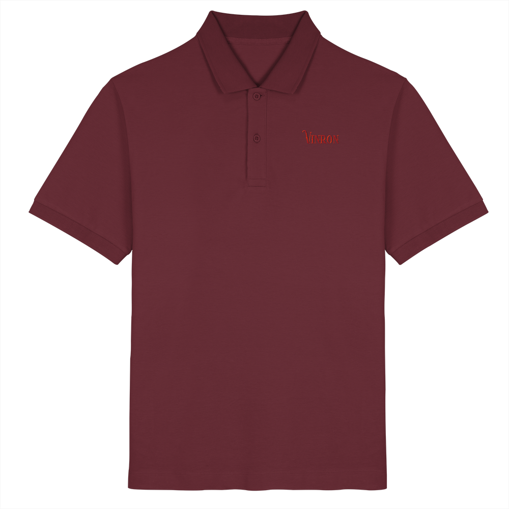 Vinron Red Polo-Shirt - Organic Poloshirt