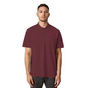 Vinron Red Polo-Shirt - Organic Poloshirt