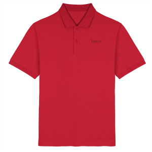 Vinron Red Polo-Shirt - Organic Poloshirt